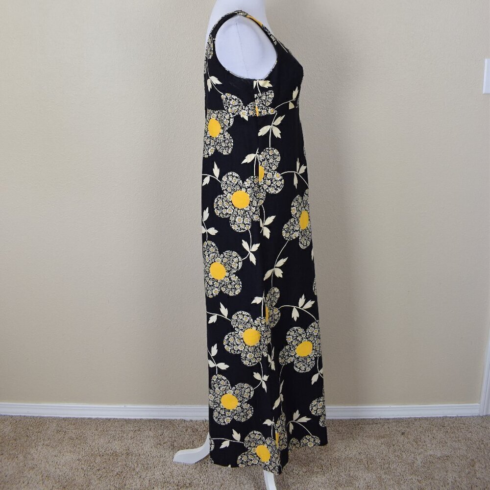 Vintage 60s Mod Floral Jumpsuit - 6/8 - Picture 9 of 10